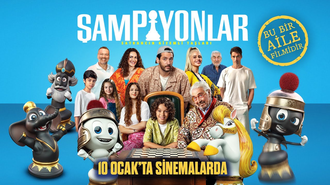 Şampiyonlar Satrancın Gizemli Taşları 10 Ocak’ta Sinemalarda! (2.Fragman)