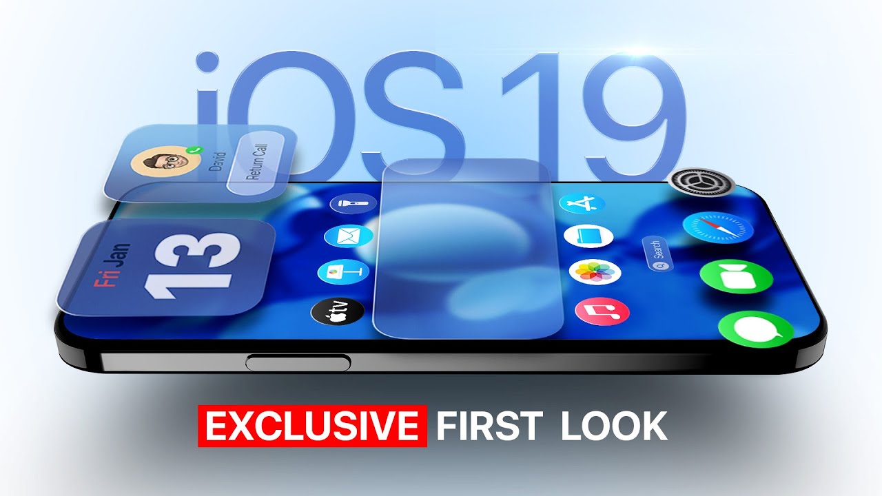 Here's your first look at iOS 19