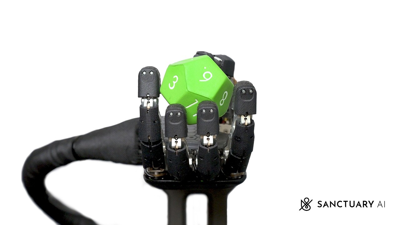 Sanctuary AI Achieves In-hand Manipulation