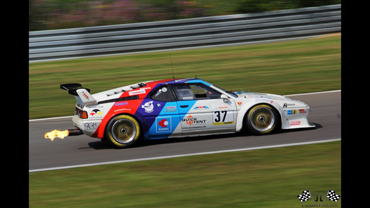 BMW M1 ProCar - Onboard, Flames, Accelerations - FANTASTIC SOUND!