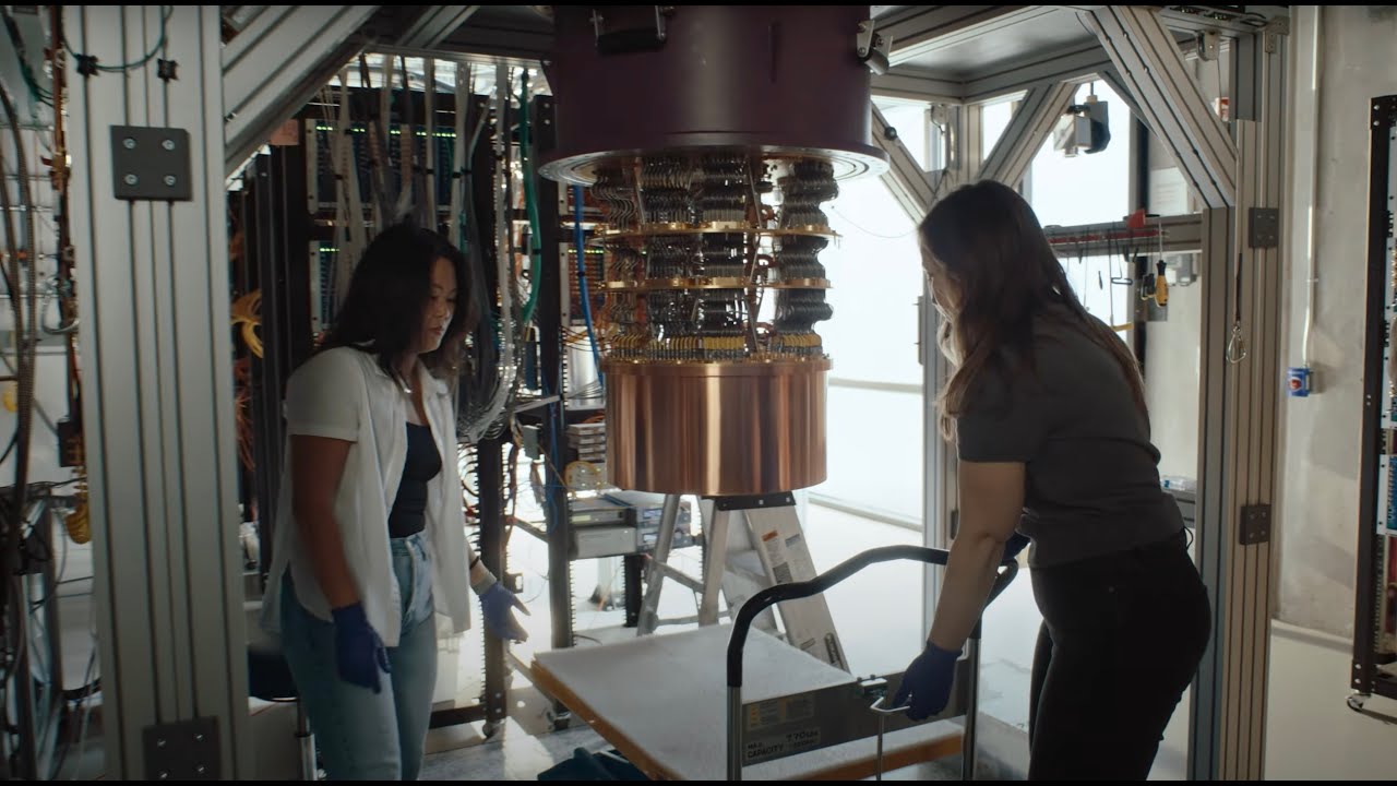 Step inside the Google Quantum AI lab