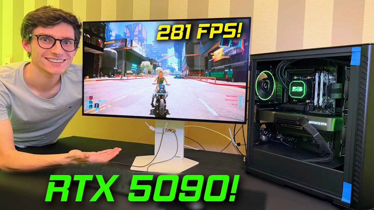 Gaming On The RTX 5090 With DLSS 4!
