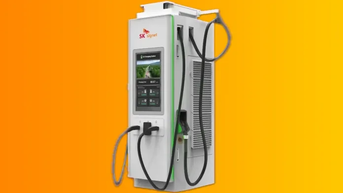 400 kW elektrikli araç şarj istasyonu