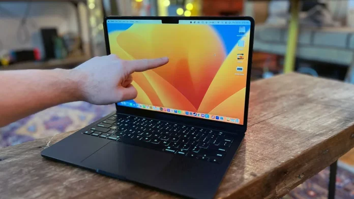 MacBook Dokunmatik Ekran