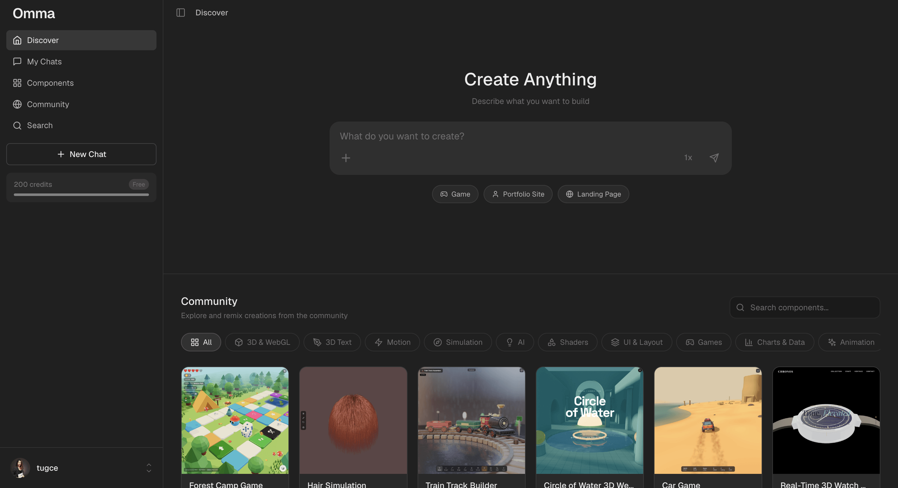 Omma yapay zeka platformu