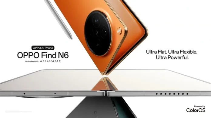 Oppo Find N6 satışları