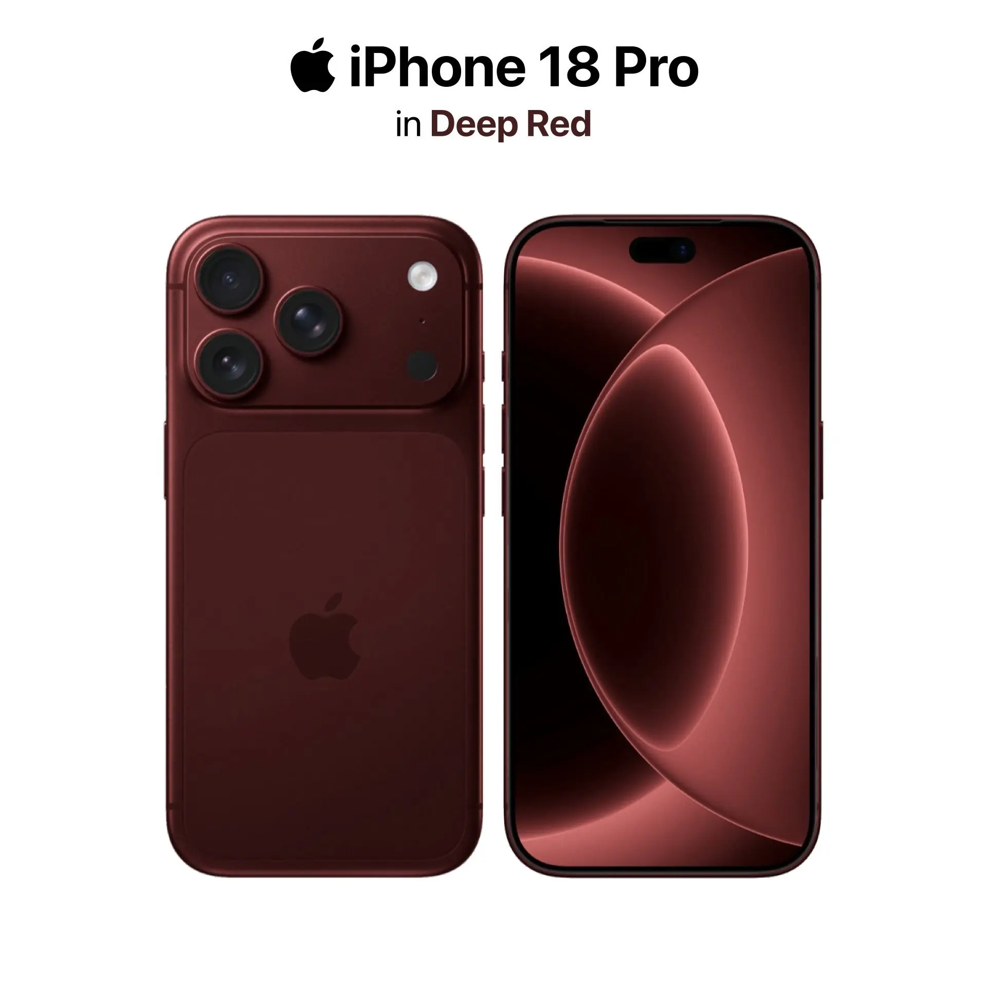 iPhone 18 Pro'da Siyah Dönemi Bitiyor: Bordo Sürprizi Geliyor! iPhone 18 Pro renk