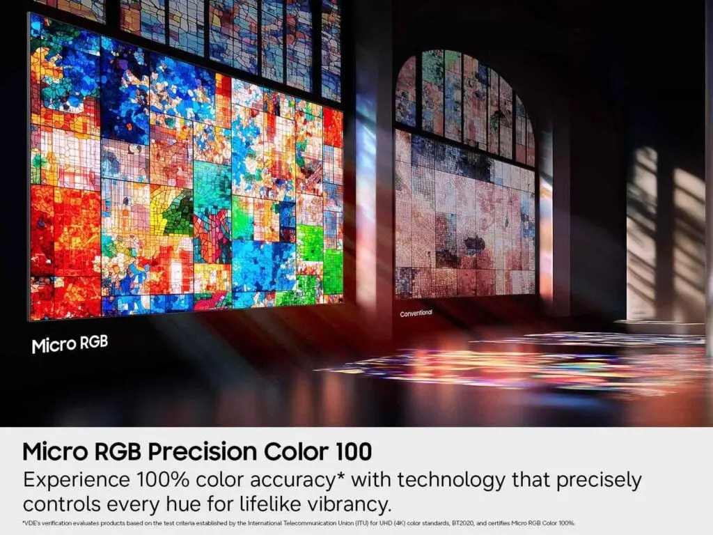 Samsung 2026 Micro RGB TV