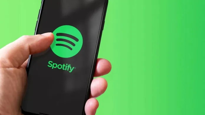 Spotify tablet arayüzü