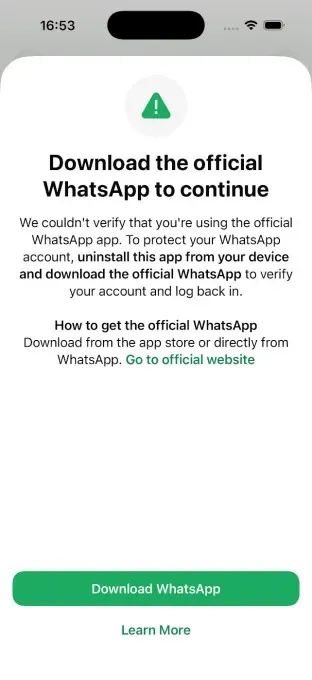 WhatsApp güvenlik uyarısı