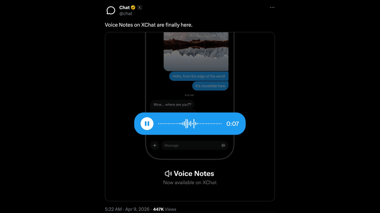 X, DM'lere Sesli Notları Geri Getirdi: İletişimde 2024 Hamlesi! X sesli notlar