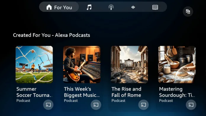 Alexa podcast