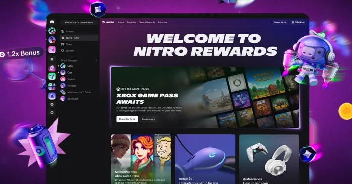 Discord Nitro Rewards