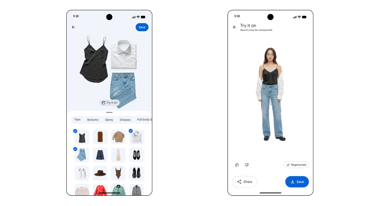 Google Fotoğraflar gardırop özelliği