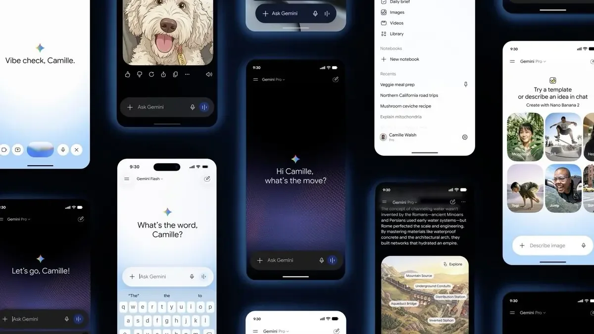 Google Gemini Arayüzü Yepyeni Bir Kimliğe Büründü: Tüm Detaylar! Google Gemini arayüzü