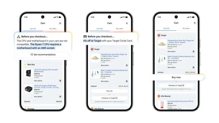 Google Universal Cart