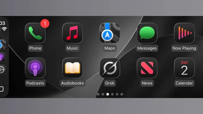 Grok CarPlay entegrasyonu