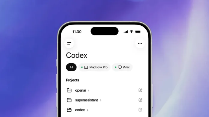 OpenAI Codex mobil