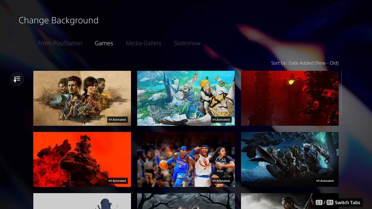 PlayStation 5 temaları