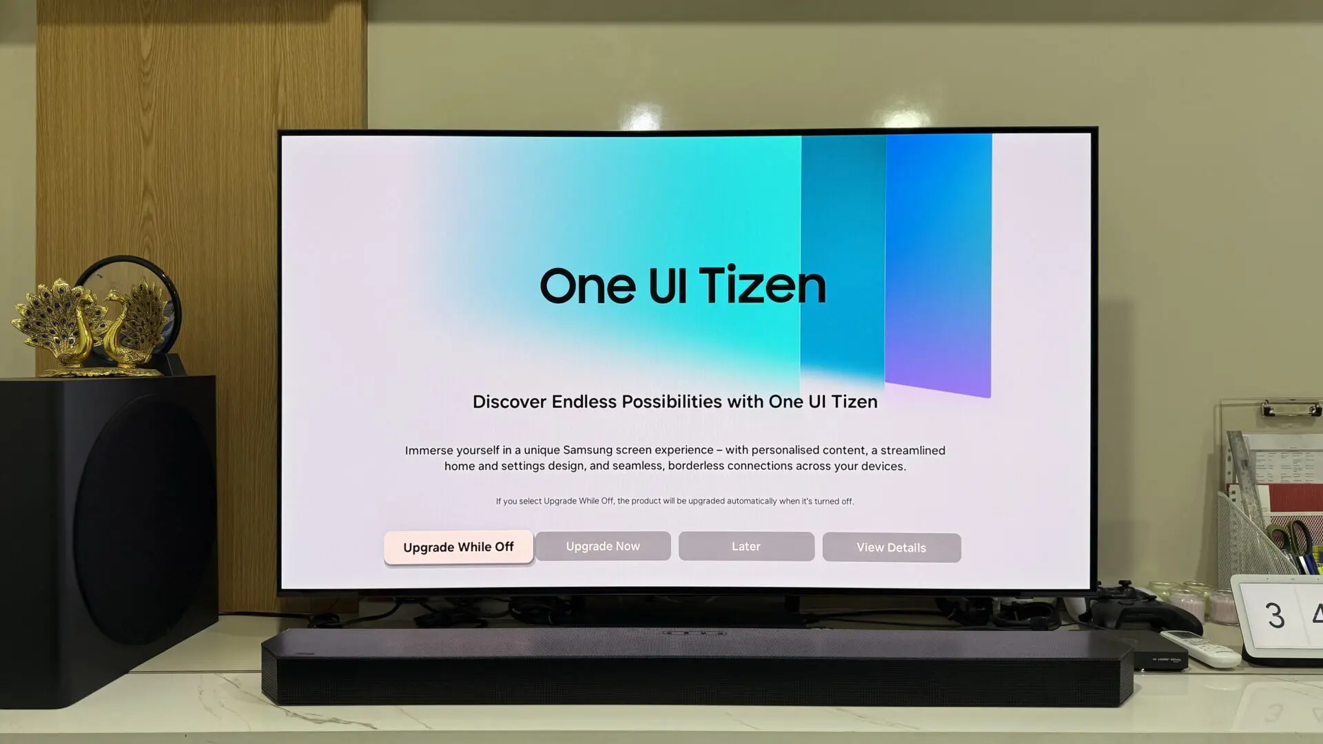 Samsung TV depolama