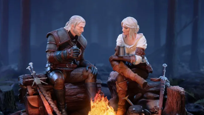 The Witcher Geralt Ciri heykeli