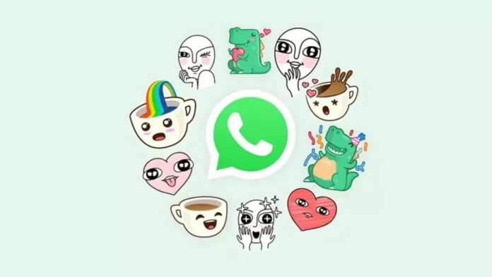 WhatsApp çıkartma tepkileri