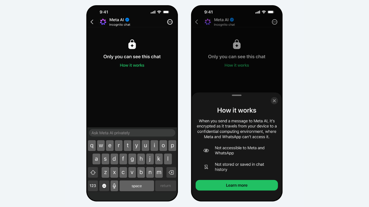 WhatsApp gizli mod