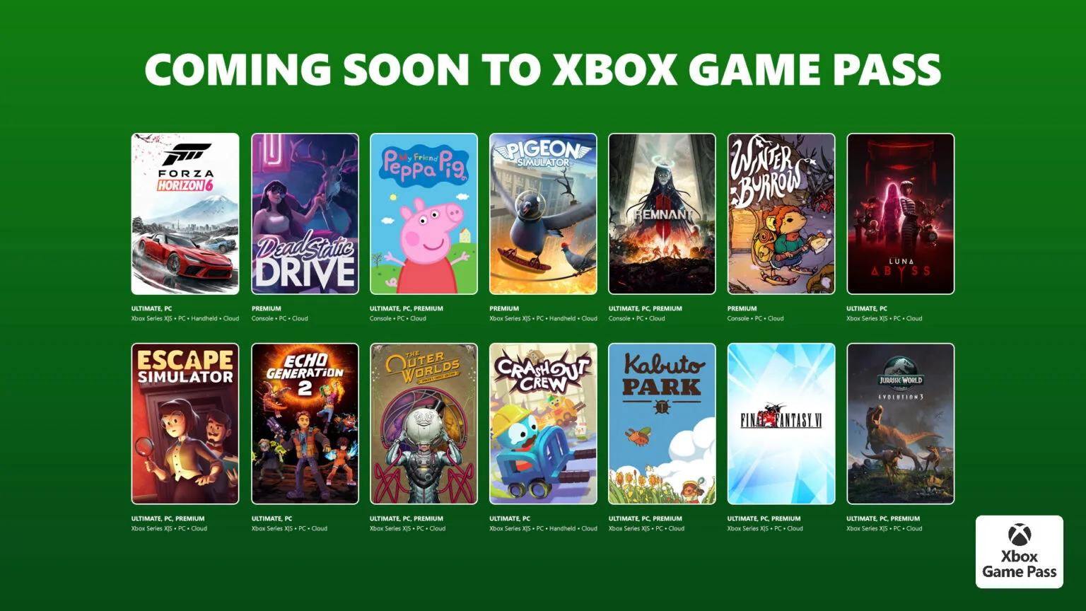 Xbox Game Pass'e Mayıs ve Haziran Aylarında Tam 18 Yeni Oyun Geliyor! Xbox Game Pass